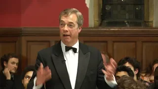 Nigel Farage | Brexit: We Should NOT Support the Deal (8/8) | Oxford Union