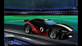 ROCKET PASS SEASON 14: Black painted car ADMIRAL available!