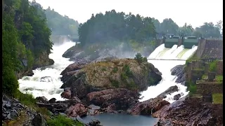 Synchronous Floodwaves - Opening of Trollhättans big weir