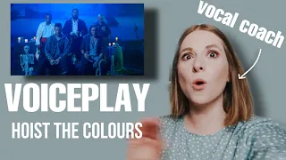 Vocal Coach reacts to Voiceplay-Hoist the Colours