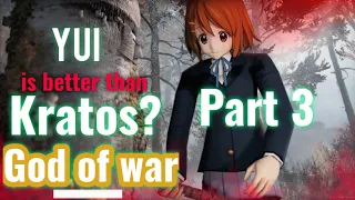 god of war fighting moments|kratos replaced by yui#shorts