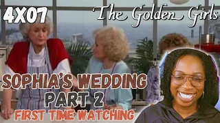 💔 Alexxa Reacts to SOPHIA'S WEDDING PART 2 😂 | The Golden Girls Reaction | Canadian TV Commentary