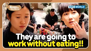 They are going to work without eating😂😂 [Boss in the Mirror : 202-2] | KBS WORLD TV 230510