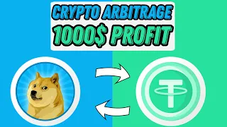 Crypto Arbitrage | Profit 11-14% | New Strategy Trading Doge |  Crypto Arbitrage Strategy May 2024