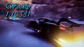 Asphalt 9 - Weekly Competition - Bentley GT3 - Cliffhanger - 1:10.531