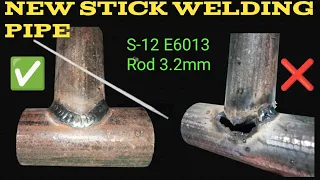 how to an old welding trick from the '60 no one told us about S-12 E6013 Rod 3.2mm