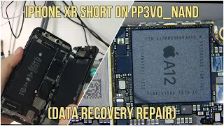 iPhone XR Short On PP3v0_NAND (Data Recovery) Repair