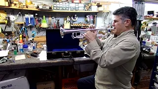 Benge trumpet demo