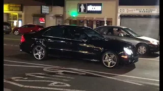 Mercedes E63 AMG Startup and Full Acceleration