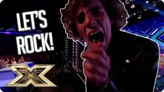 Epic auditions that ROCKED with attitude! | The X Factor UK