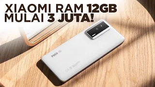 Rekomendasi 7 HP RAM 12GB TERMURAH 2024!