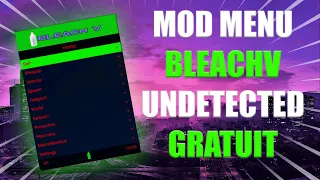 TUTO PRÉSENTATION DU MOD MENU GRATUIT "BLEACHV" SUR GTA 5 PC ONLINE 2023