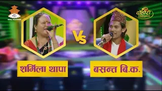 Basant BK VS Sharmila Thapa | Episode 17 | Dohori Champion Clip