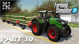 Jak rozjet farmu na saláty! Stavím 27 skleníků! | Farming Simulator 22 | Lets play | Česky