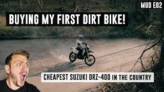 Buying the cheapest DRZ 400 on Marketplace. My first dirt bike! || OPERATION: MUD E02