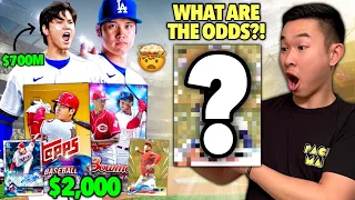 I spent $2,000 on Shohei Ohtani rookie year boxes and pulled THIS INSANE CARD! 😱🔥