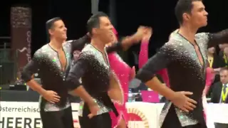 FG TSZ Aachen - Düsseldorf Rot-Weiß, GER | Showstars | 2015 World Formation Latin | Semifinal