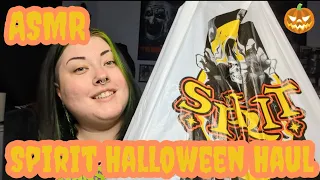 ASMR | Spirit Halloween Haul | Spooky Season Shopping!