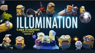 Illumination Logo Evolution Including Migration (2010-2023)