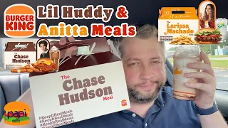 Burger King Keep It Real Meals - The Chase Hudson (LILHUDDY) Meal & Larissa Machado (Anitta) Meal