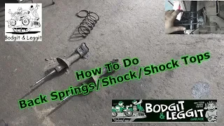 Landrover Freelander Back spring/Shock/Shock Tops Bodigt And Leggit Garage