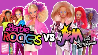 Barbie And The Rockers VS Jem And The Holograms!