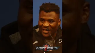 Francis Ngannou FIRST WORDS on KNOCKOUT loss to Anthony Joshua!
