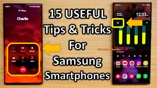 Learn these 15 USEFUL tips, tricks and features of Samsung Smartphones