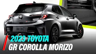 FIRST LOOK: 2023 Toyota GR Corolla MORIZO Edition