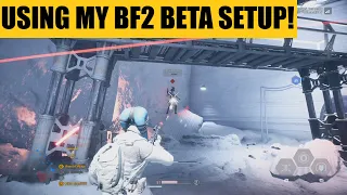 Using our BF2 Beta setup / class from 2017!  Specialist with A280 CFE! Star Wars Battlefront 2