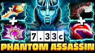 НОВАЯ ФАНТОМКА ПАТЧ 7.33c 🔥 Идеальная игра ТОП 1 ранга | Phantom Assassin Dota 2