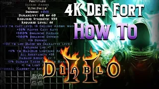 Diablo 2 - HOW To E BUG Ethereal Armor