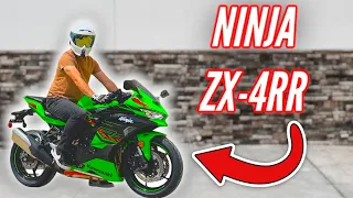 NINJA ZX-4R | TEST RIDE/REVIEW | SHOULD YOU BUY? | SMALL DISPLACEMENT INLINE 4 | EXHAUST SOUND