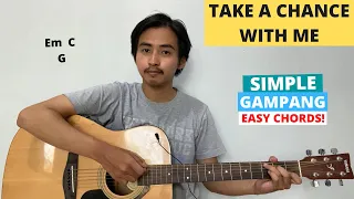 CHORD SIMPLE GAMPANG (Take A Chance With Me - NIKI) (Tutorial Gitar) VIRAL!