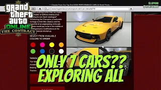 Exploring all the new cars | The Contract DLC | GTA ONLINE