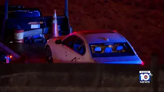 2 shot while driving on Palmetto Expressway