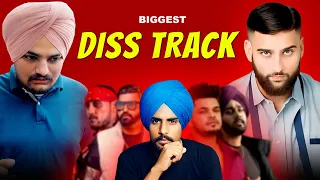 Explain Sidhu Moose Wala Biggest Diss Tracks | Karan Aujla, Nseeb, Prem Dhillon, Elly Mangat, Sucha