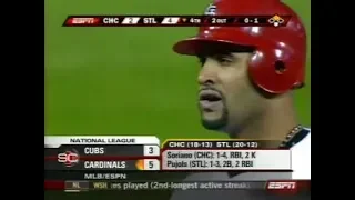 31 (part 3 of 3) - Cubs at Cardinals - Sunday, May 4, 2008 - 7:05pm CDT - ESPN