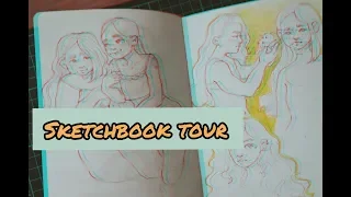 Sketchbook tour #3| обзор скетчбука