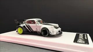 DCM Porsche RWB 964 by James Qiu Cyberpunk Visual Theme 1:64 | Diecast to Vibe With