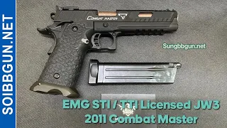 EMG STI / TTI Licensed JW3 2011 Combat Master - S.úng airsoft cao cấp | Sói Tuyết Airsoft