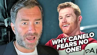 Eddie Hearn says CANELO NOT AVOIDING Benavidez! Doesnt want Crawford fight & SLAMS PBC!