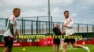 Mason Mount Fitness: first training at Carrington.