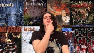 MY TOP 30 DEATH METAL ALBUMS!