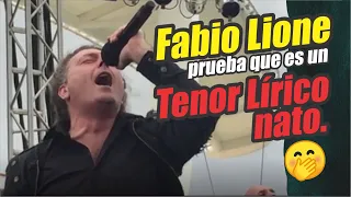 Fabio Lione, su voz de opera.