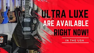 A few Fender Ultra Luxe Jags are shipping now!  They look... great?