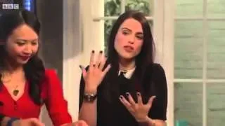 Katie McGrath on Beeb's Saturday Kitchen