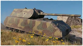 Maus 👍 ЛБЗ ТТ-15 Закаленная сталь т55а 👍 World of Tanks и 7 500 к урона 👍👍👍