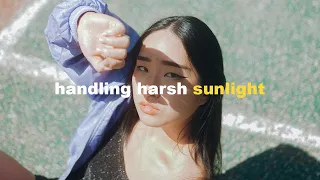 Tips for Shooting in HARSH Sunlight on Digital and Film !
