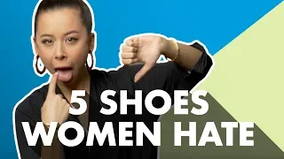 5 Men's Shoe Styles Women Hate